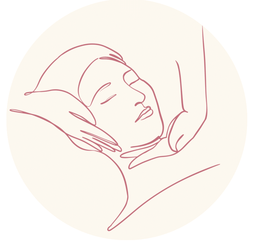 Logo de présentation des massages de Douceur des lunes