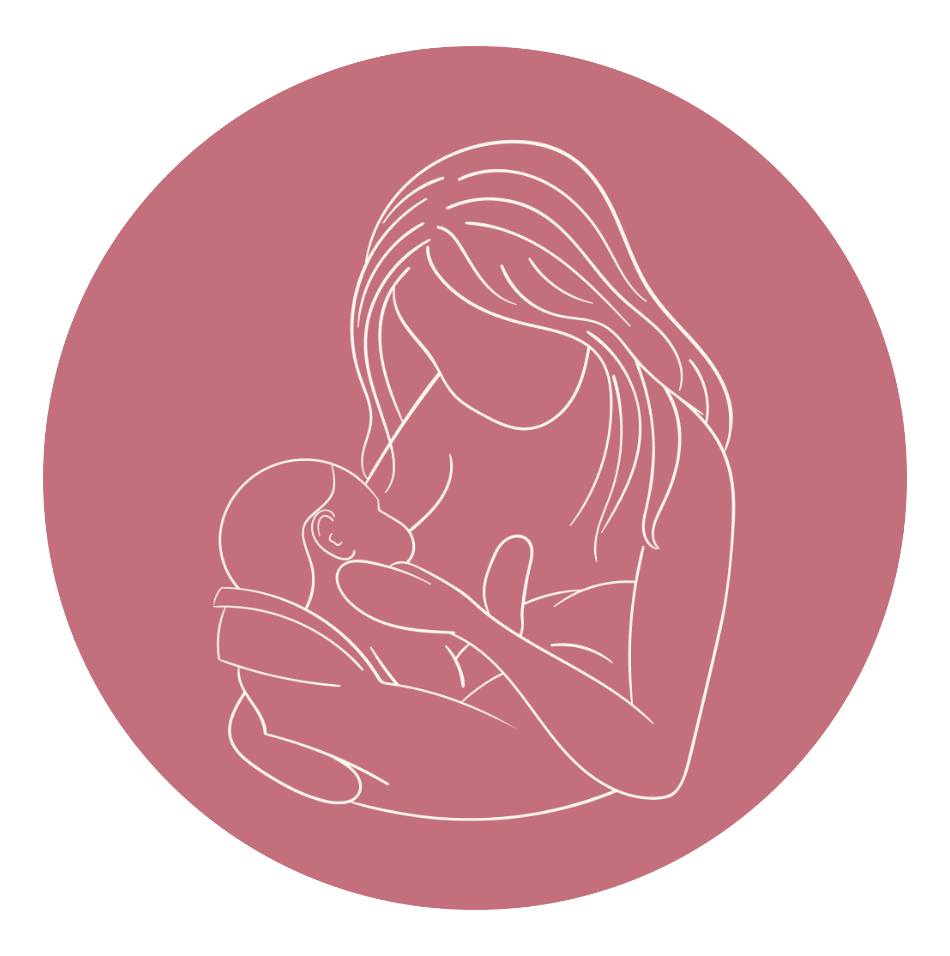 Logo de présentation des soins de post-partum proposés par Douceur des lunes